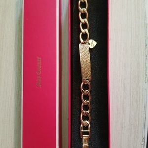 Gold Juicy Couture Link Bracelet